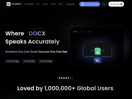 ChatDOC-ChatDOC是一款基于ChatGPT技术的智能文件阅读助手
