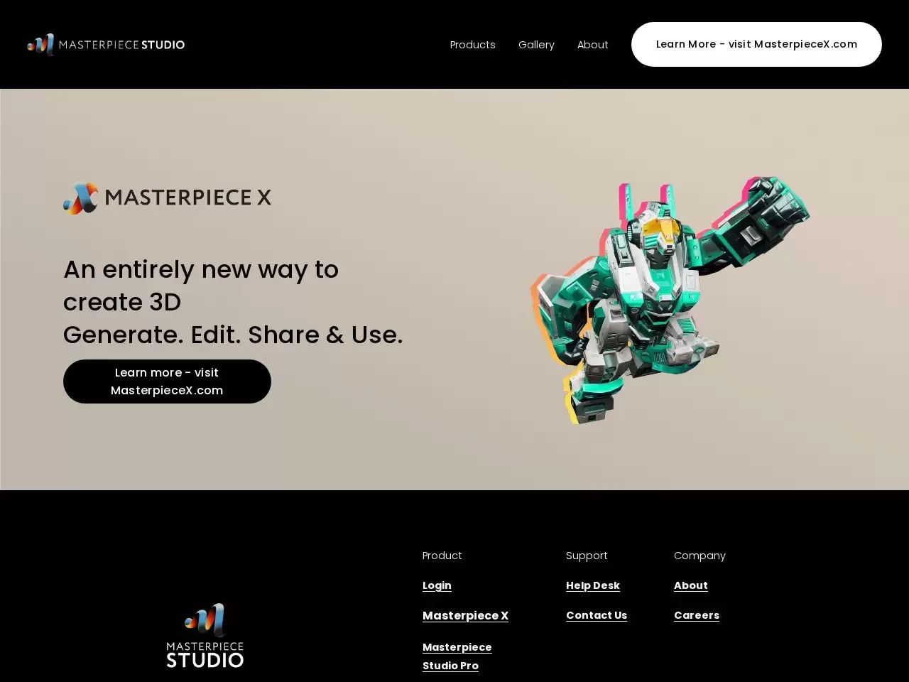 Masterpiece Studio-Masterpiece Studio是一款基于云计算和人工智能技术的创意制作平台