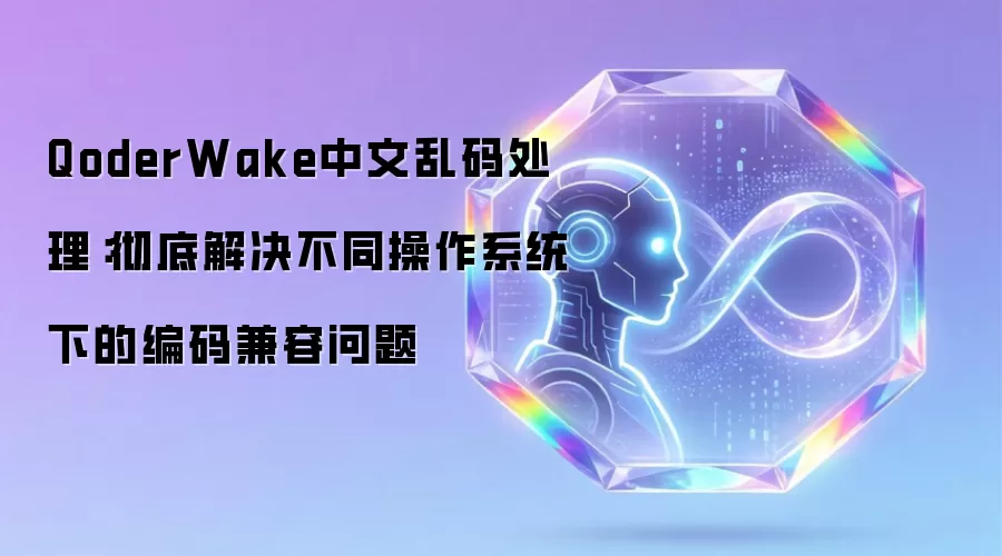 QoderWake中文乱码处理：彻底解决不同操作系统下的编码兼容问题