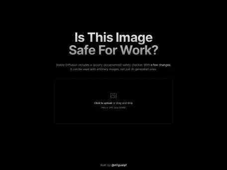 Is This Image NSFW-这张图片对工作安全吗? 稳定