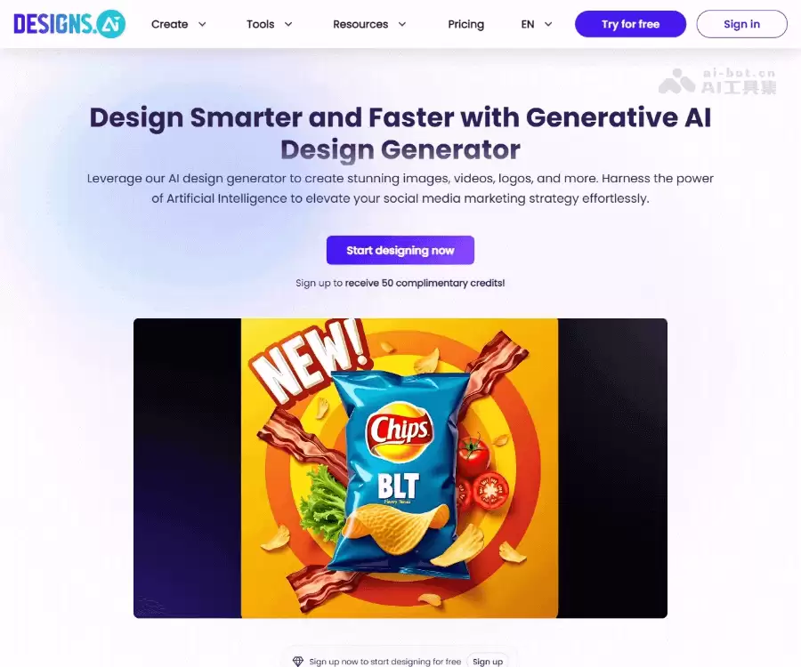 Designs.ai-AI设计工具