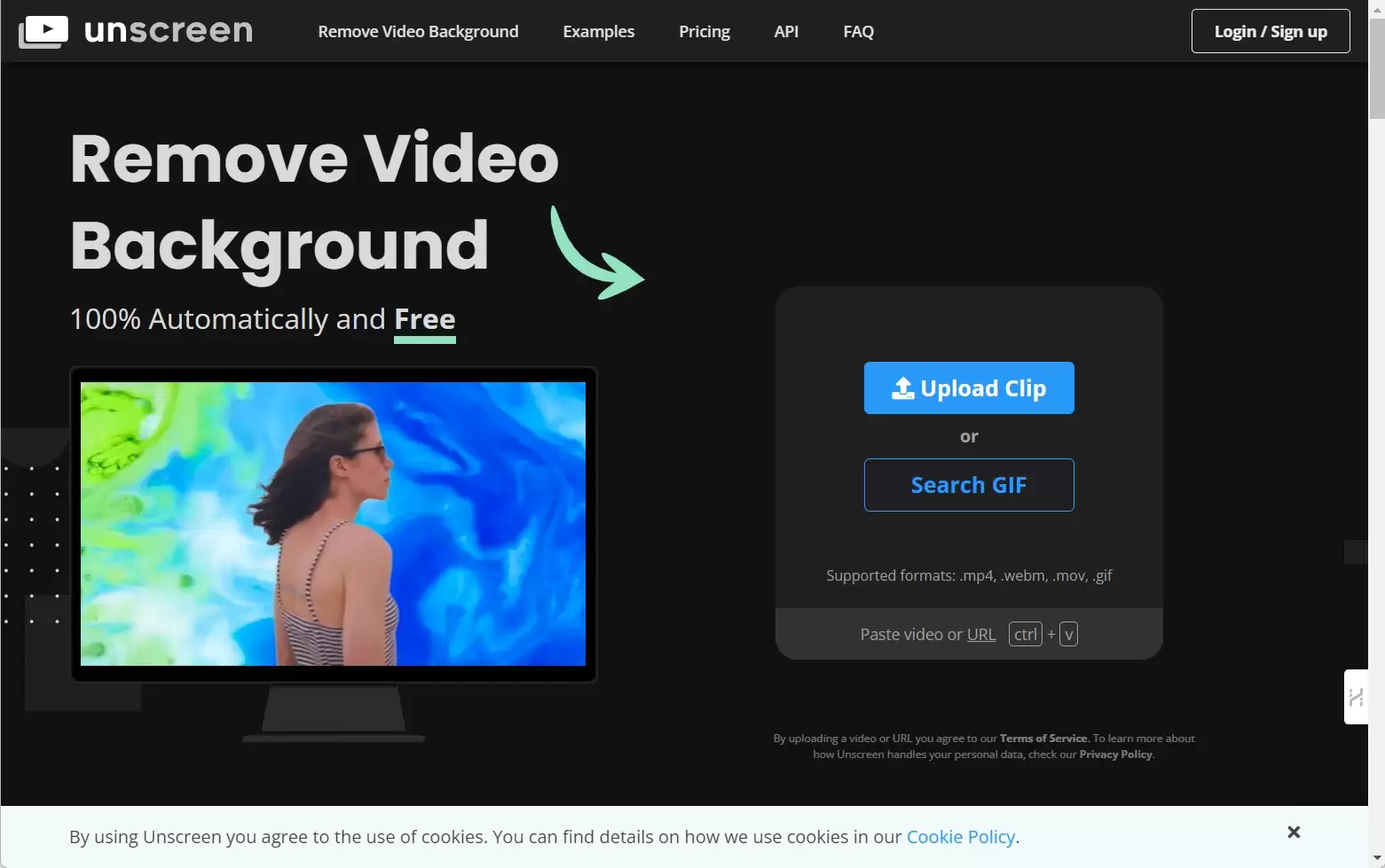 Unscreen AI视频抠图-unscreen是一个ai视频抠图工具
