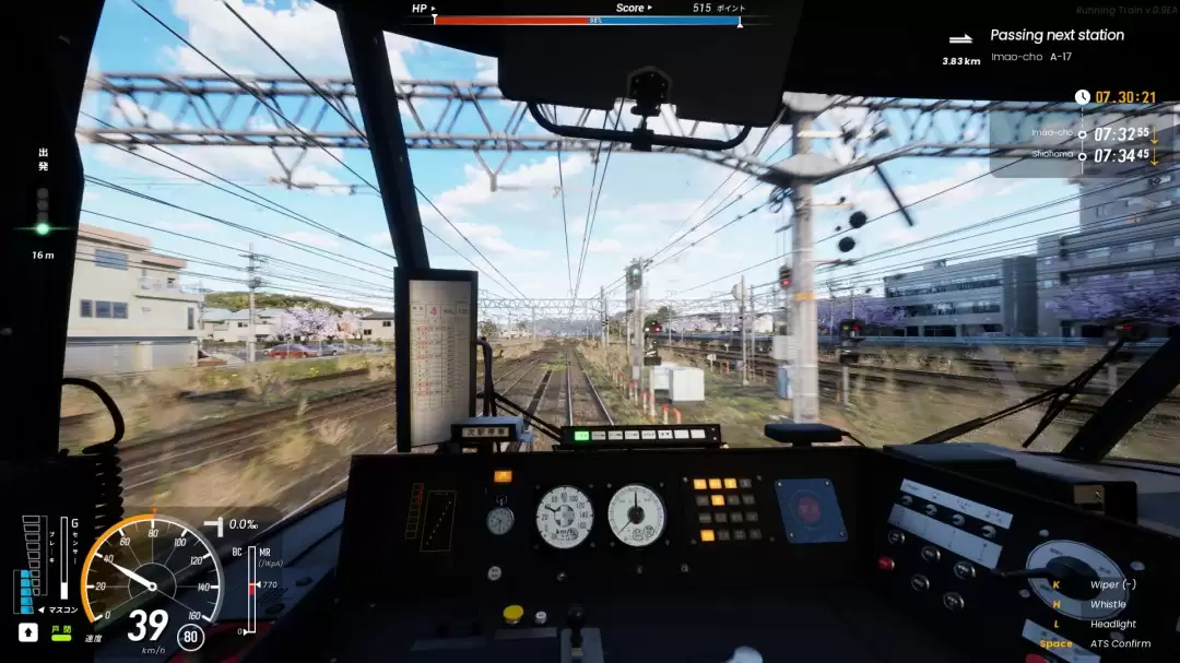一人开发列车模拟游戏《走ル列车!》Steam特别好评