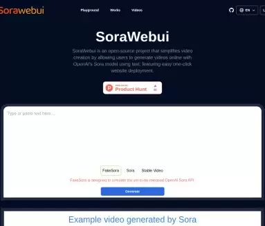 SoraWebui
