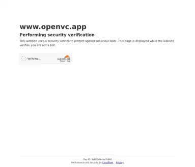 OpenVC Pitch Deck Template