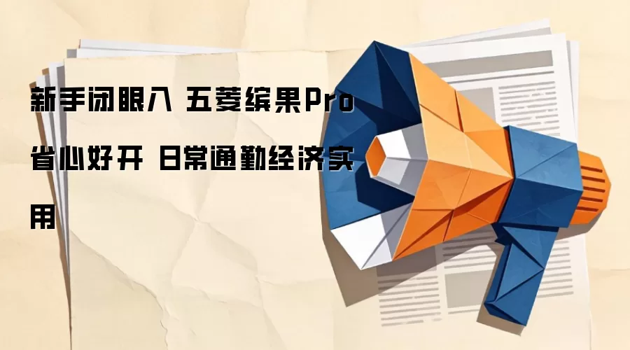 新手闭眼入 五菱缤果Pro省心好开 日常通勤经济实用