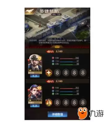 驻防英雄配置推荐 驻防英雄配置推荐