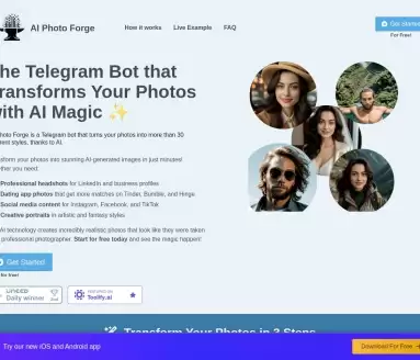 AI Photo Forge