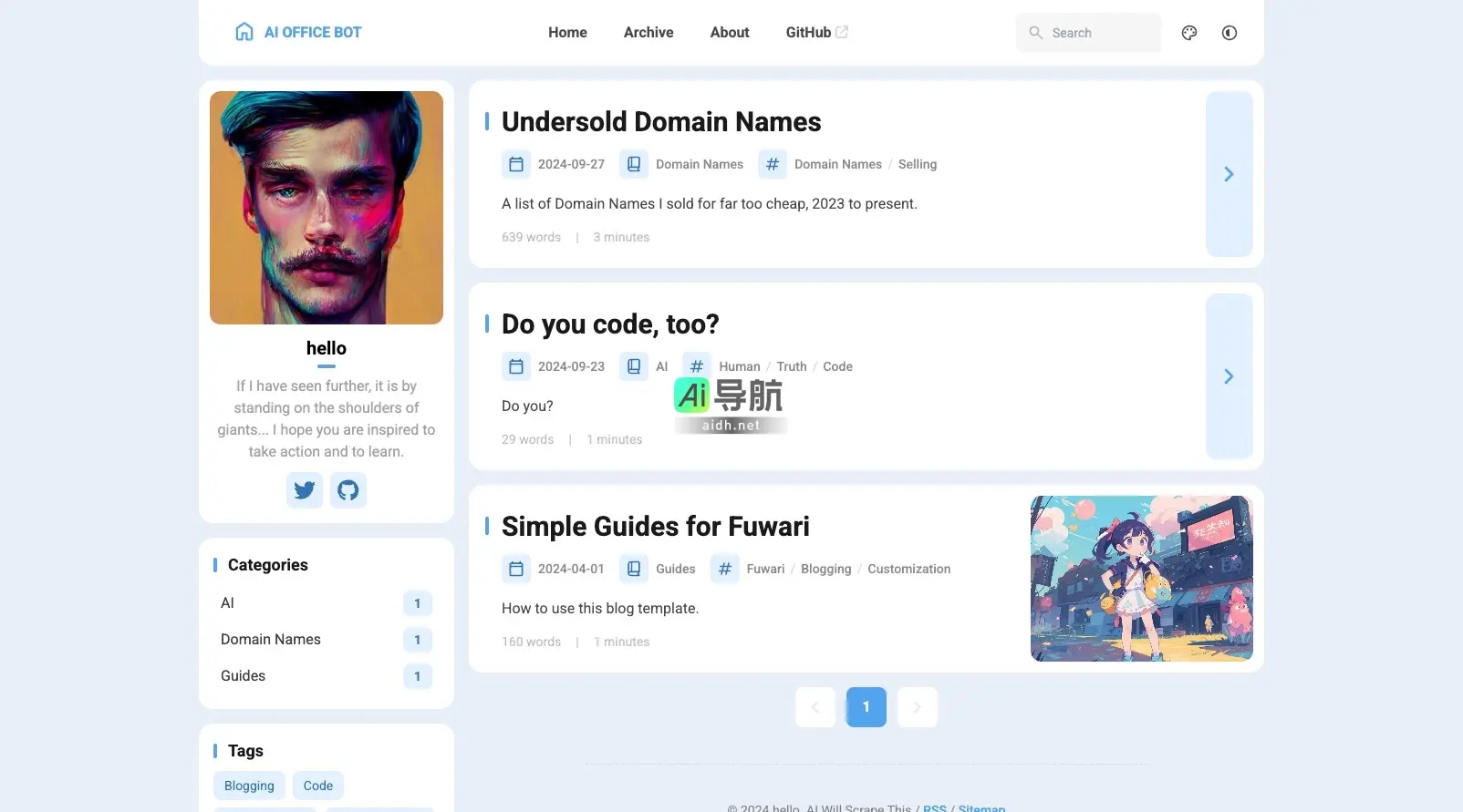 AI OFFICE BOT 提供智能办公解决方案，助力高效学习与行动