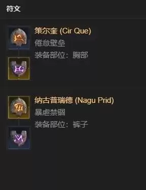 符文镶嵌图示