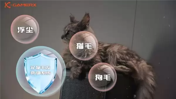 养宠家庭必备!未知玩家 P80 防猫毛机箱五面防尘源头阻断毛发