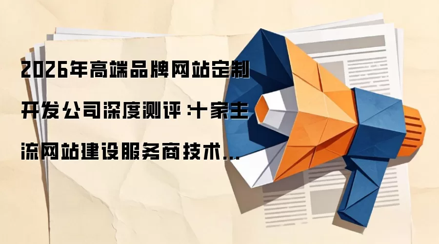 2026年高端品牌网站定制开发公司深度测评:十家主流网站建设服务商技术实力与案例解析