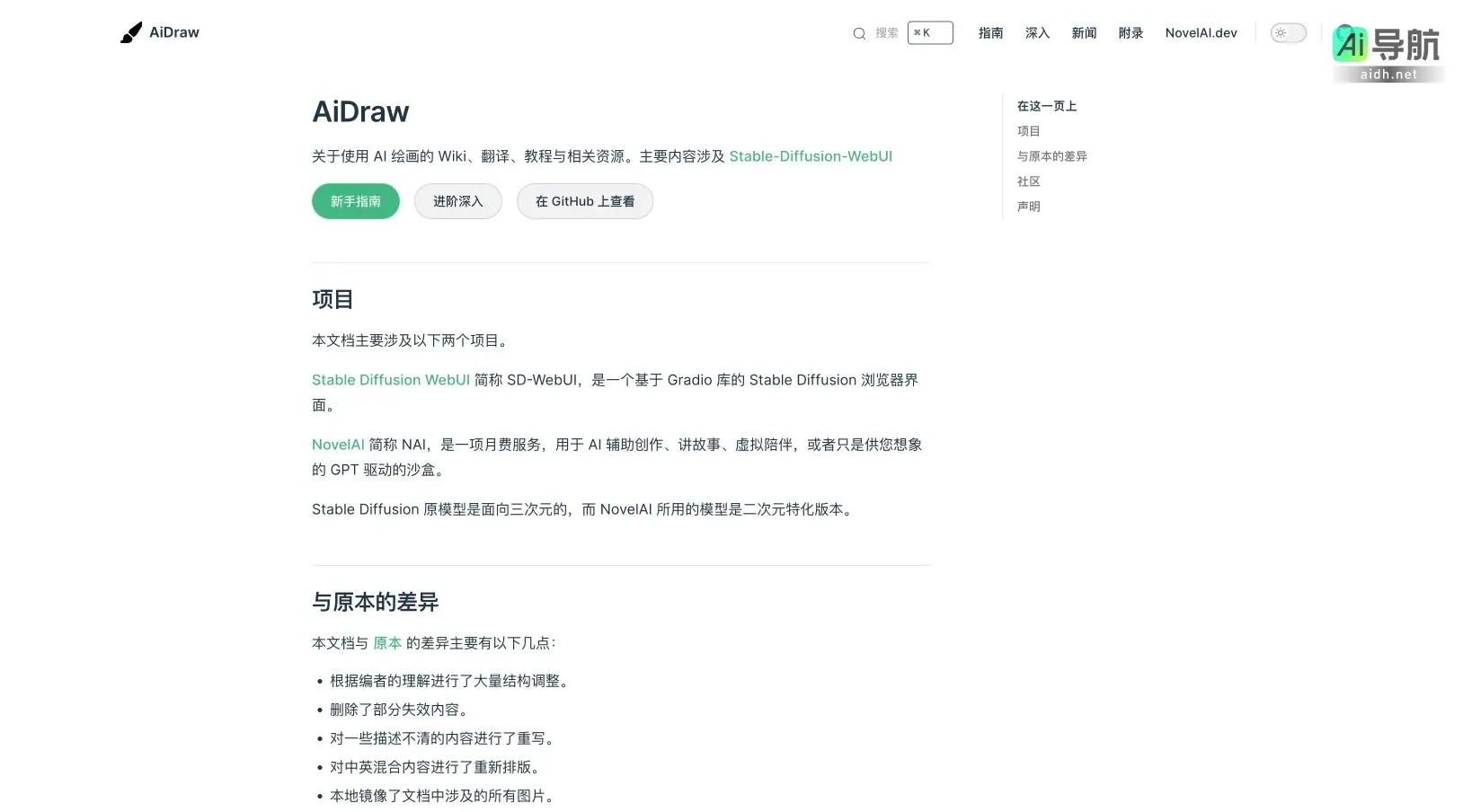 AiDraw 提供 AI 绘画的指南、教程和资源，助力创作者探索和应用 AI 技术