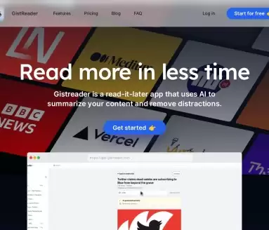 AI Web Reader