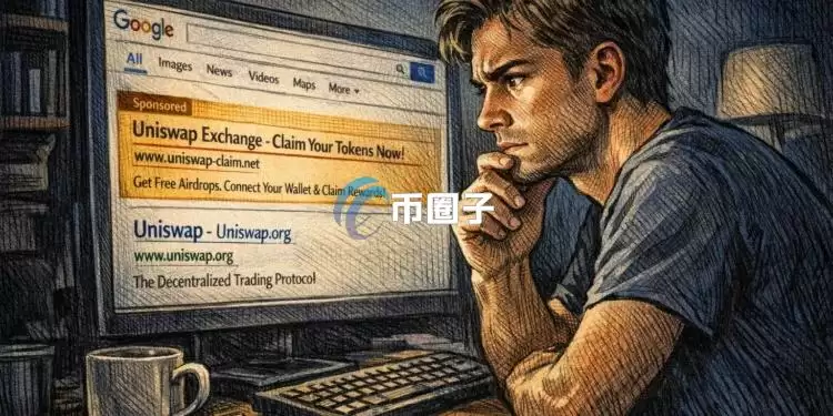 链上分析师b-block发现Uniswap假广告在Google搜索取得排名 短短两周内就窃走127万美元 链上分析师b-block发现Uniswap假广告在Google搜索取得排名 短短两周内就窃走127万美元
