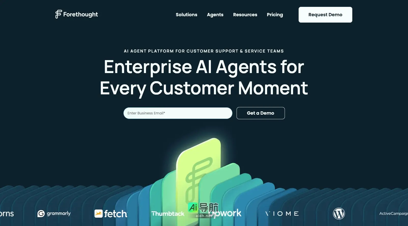 Forethought’s Forethought提供智能AI客服解决方案，提升客户支持效率与体验