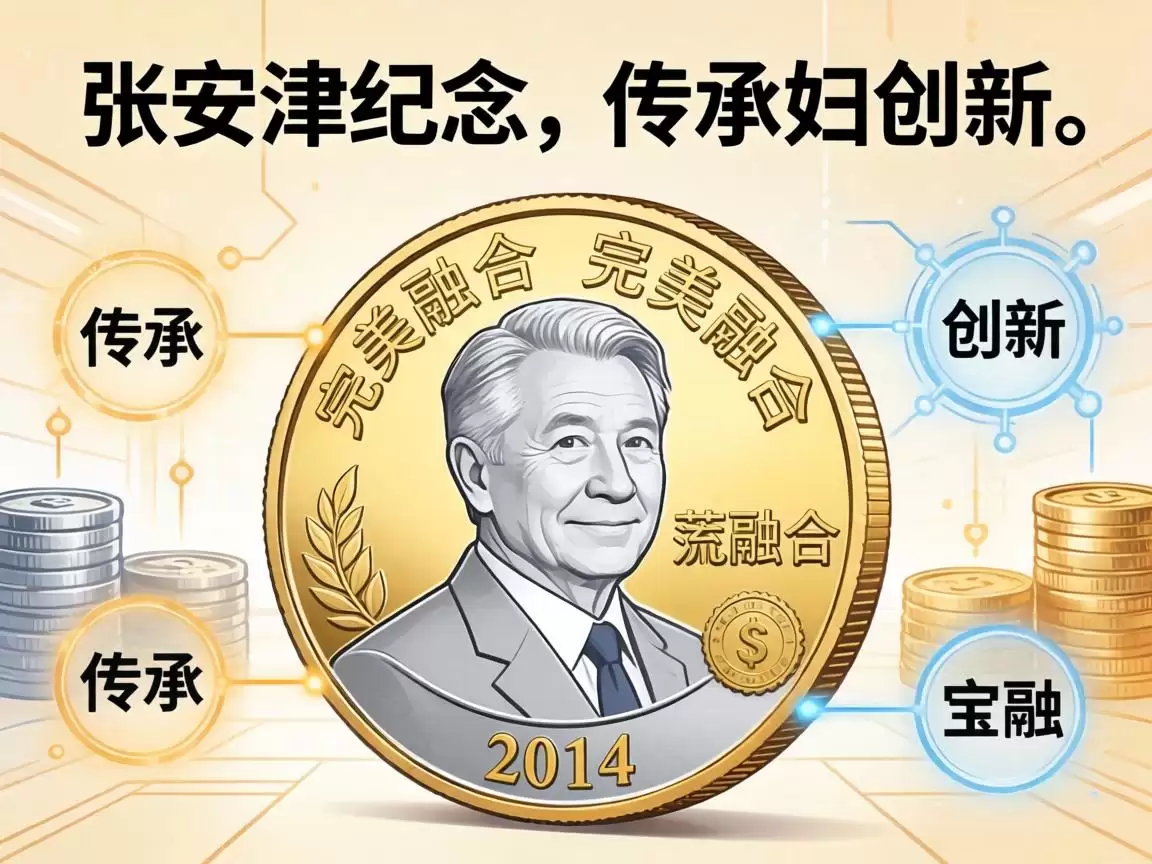 张安津纪念币,传承与创新的完美融合 张安津纪念币,传承与创新的完美融合