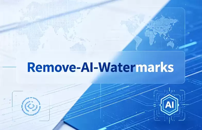 Remove-AI-Watermarks：开源AI图像水印清除工具，批量去除可见隐水印与溯源元数据