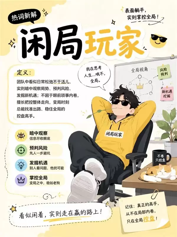 不卷琐事、只控全局:解码闲局玩家的核心竞争力