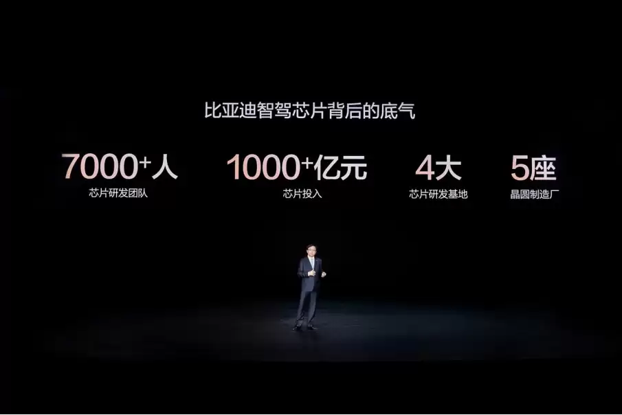 比亚迪发布4nm制程智驾芯片，为城市领航安全兜底无赔付上限