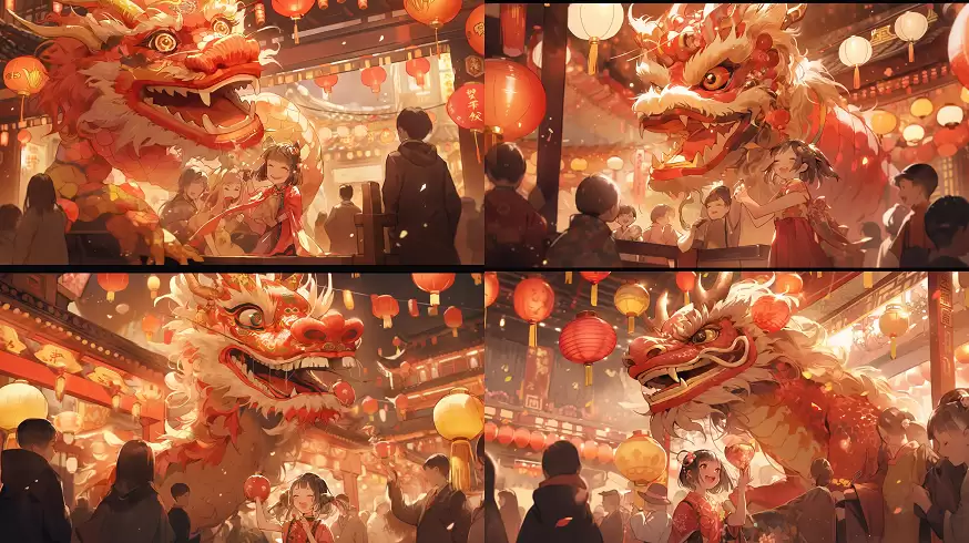 AI画神龙