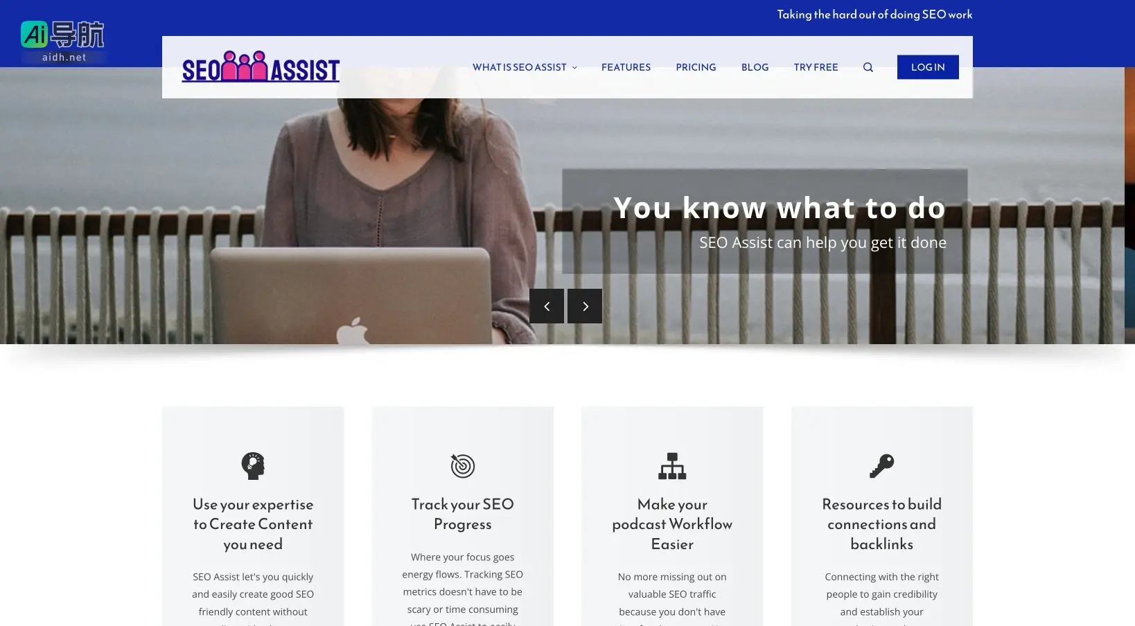 SEO ASSIST 帮助用户轻松创建高效SEO内容,简化SEO工作流程,提升网站流量