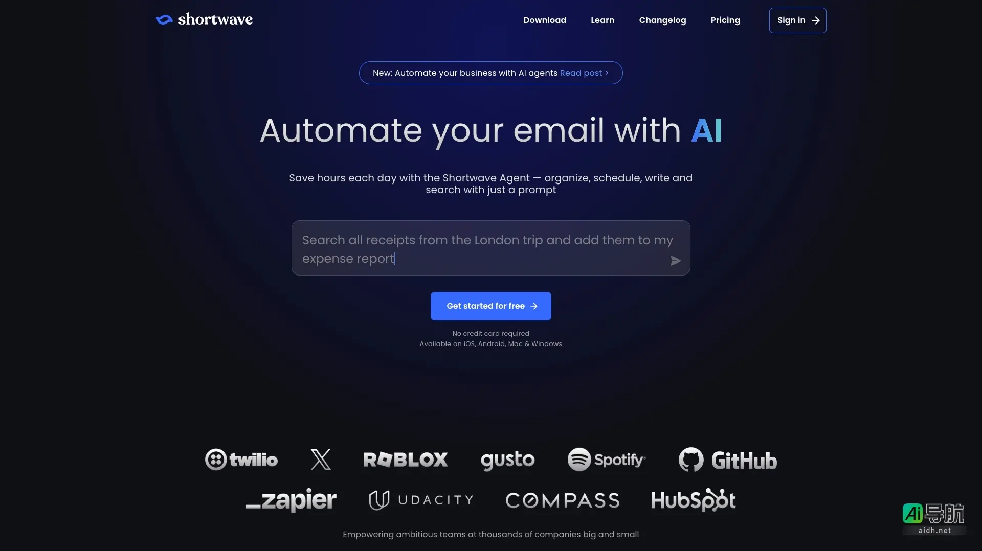 Shortwa ve 通过AI助手提升邮件管理效率,帮助团队更高效地协作与沟通