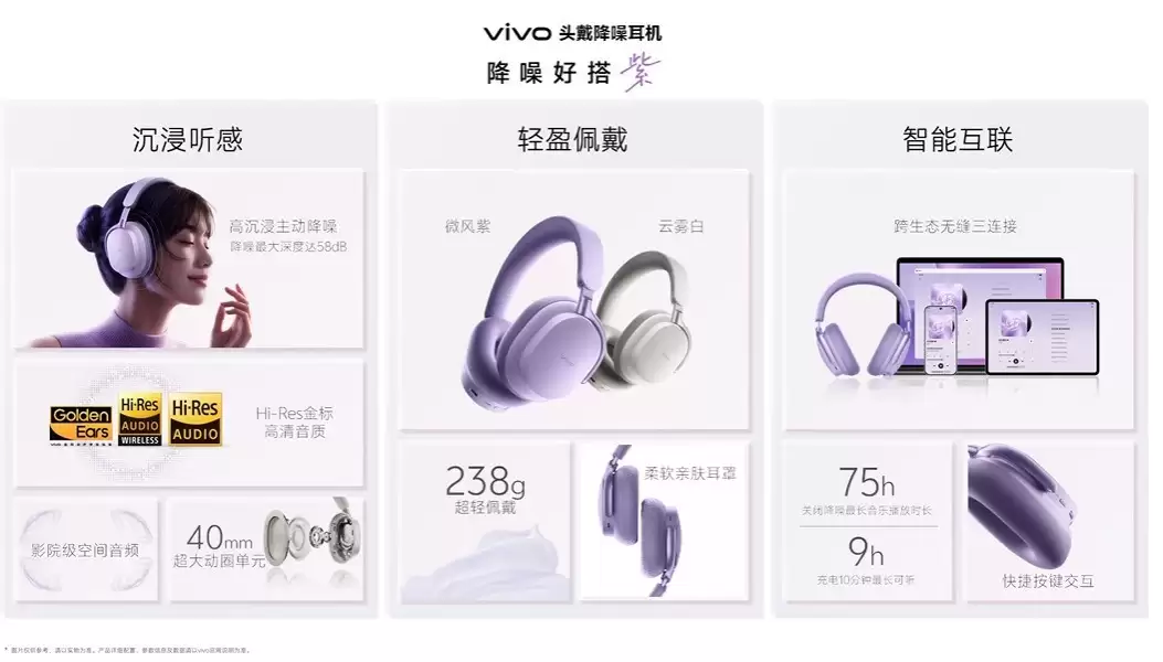 229元起,vivo发布3款周边产品