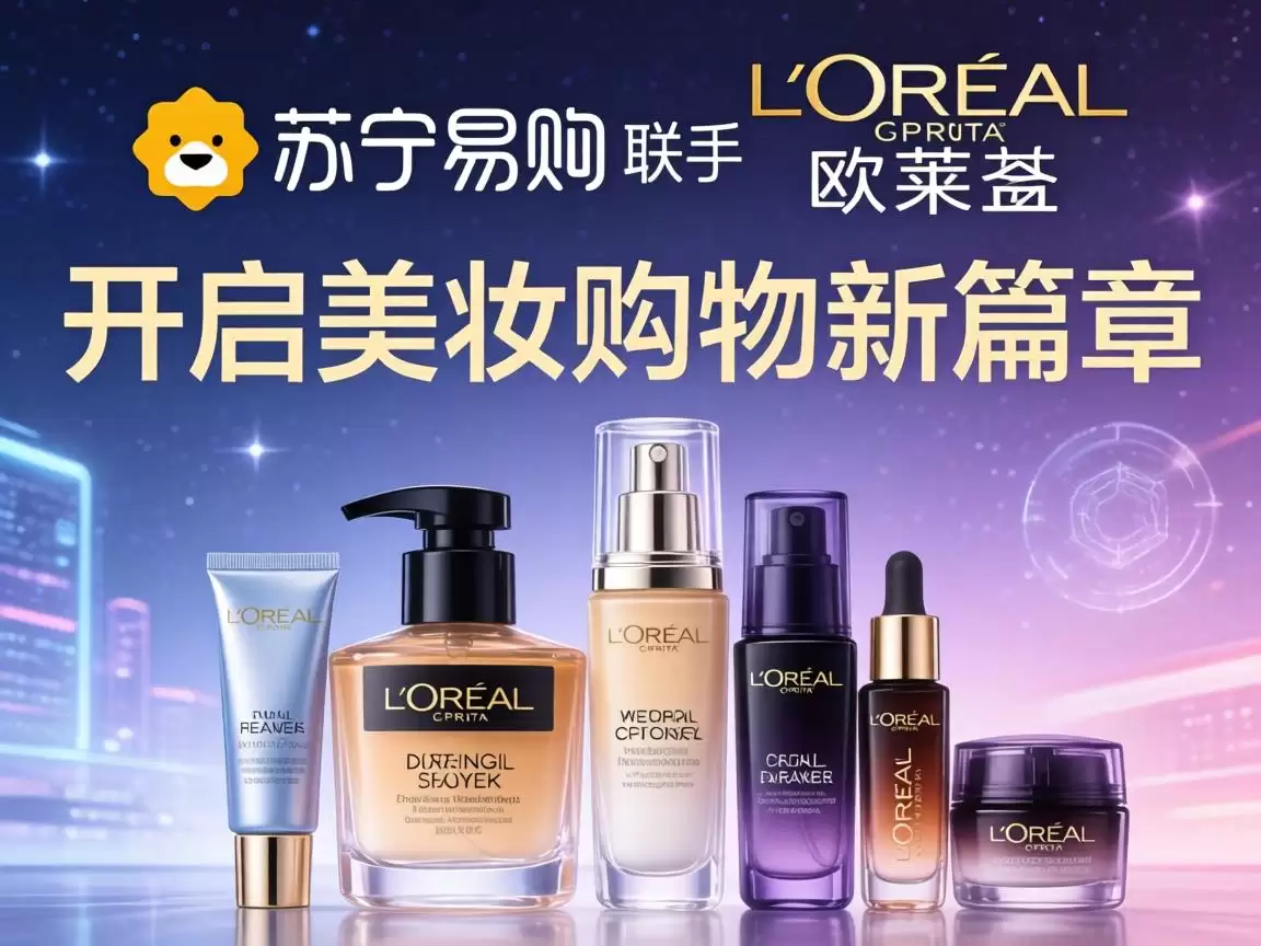 苏宁易购联手欧莱雅,开启美妆购物新篇章 苏宁易购联手欧莱雅,开启美妆购物新篇章