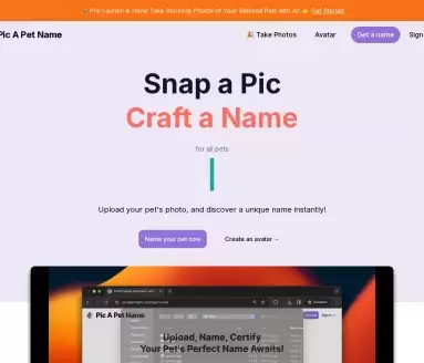 Pic A Pet Name