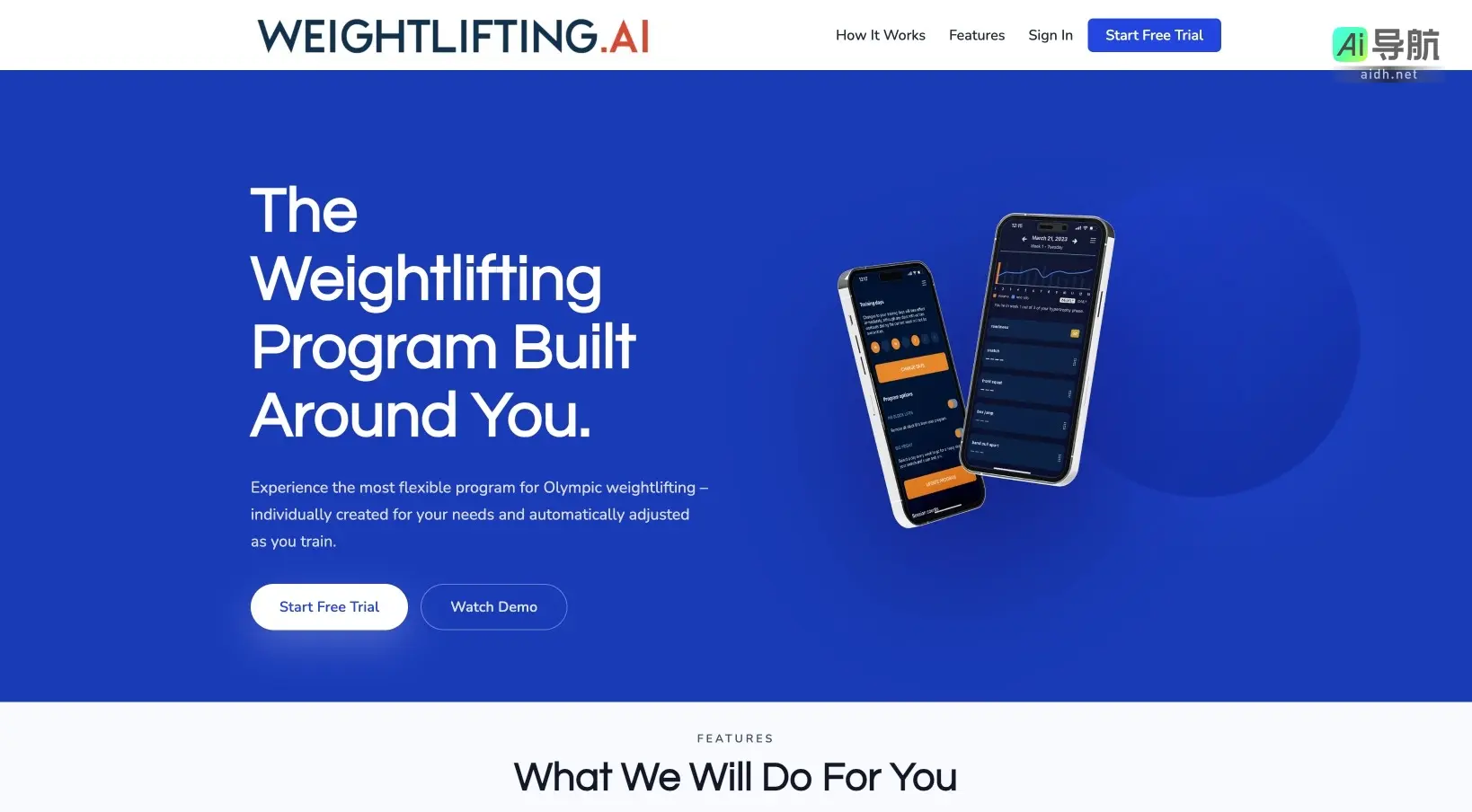 Weightlifting ai Weightlifting.ai为每位举重者提供个性化、灵活的训练计划，助力实现最佳表现
