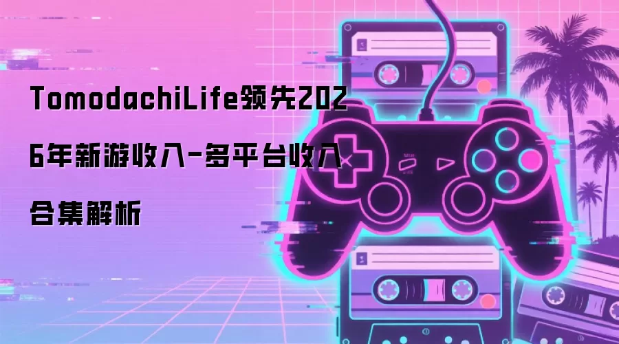 TomodachiLife领先2026年新游收入-多平台收入合集解析