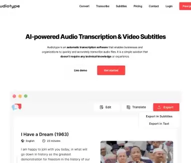 Audiotype