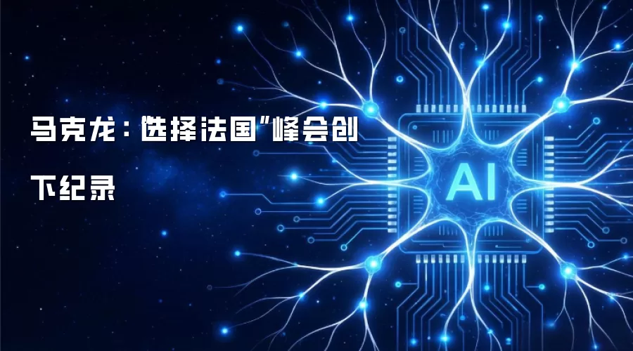 马克龙:“选择法国”峰会创下纪录