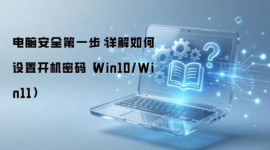 电脑安全第一步：详解如何设置开机密码（Win10/Win11）