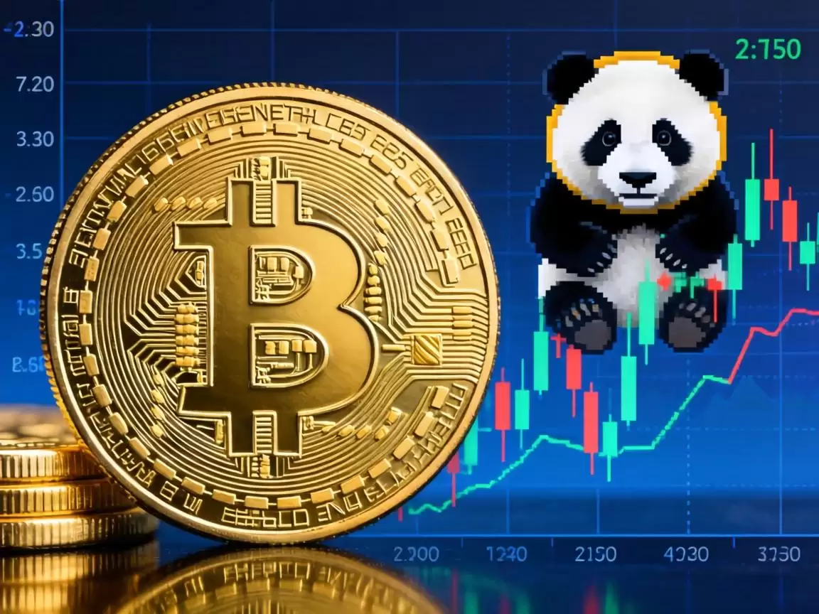 比特币与熊猫币价格波动分析