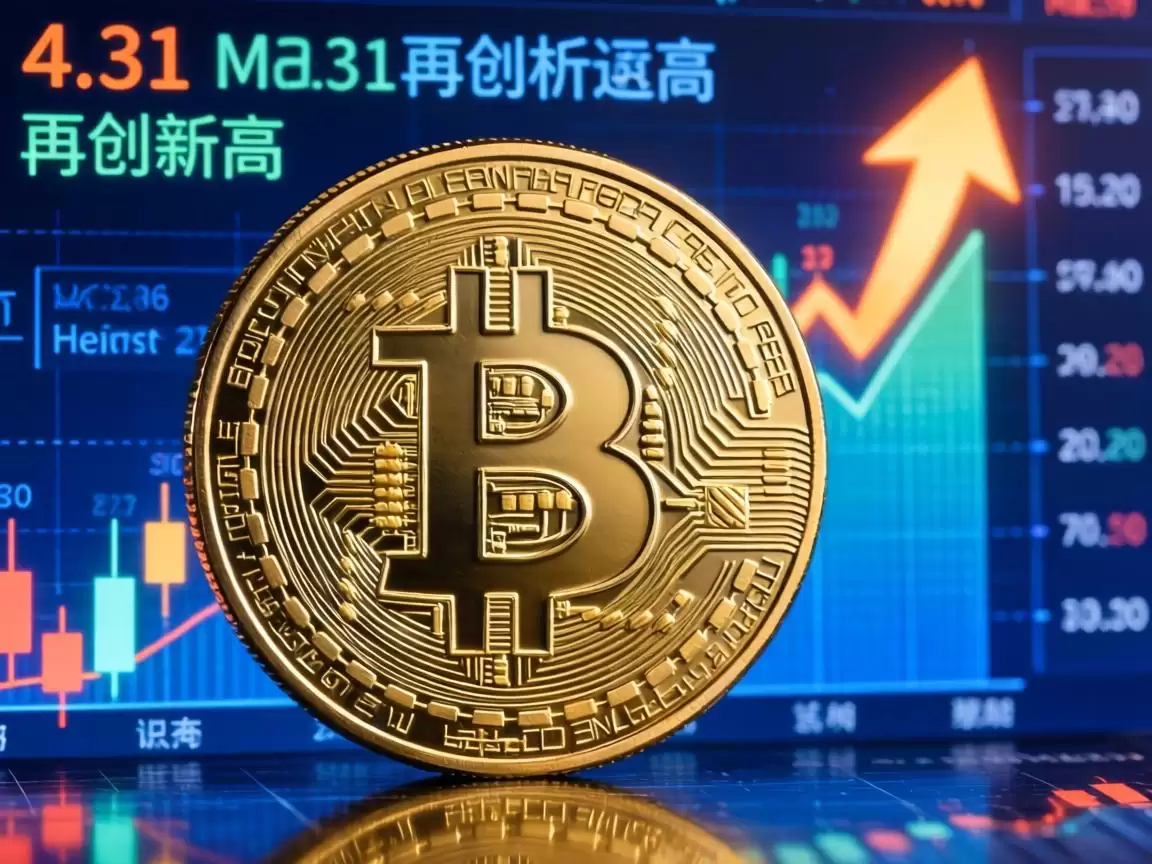 比特币价格再创新高，3月31日市场分析与展望