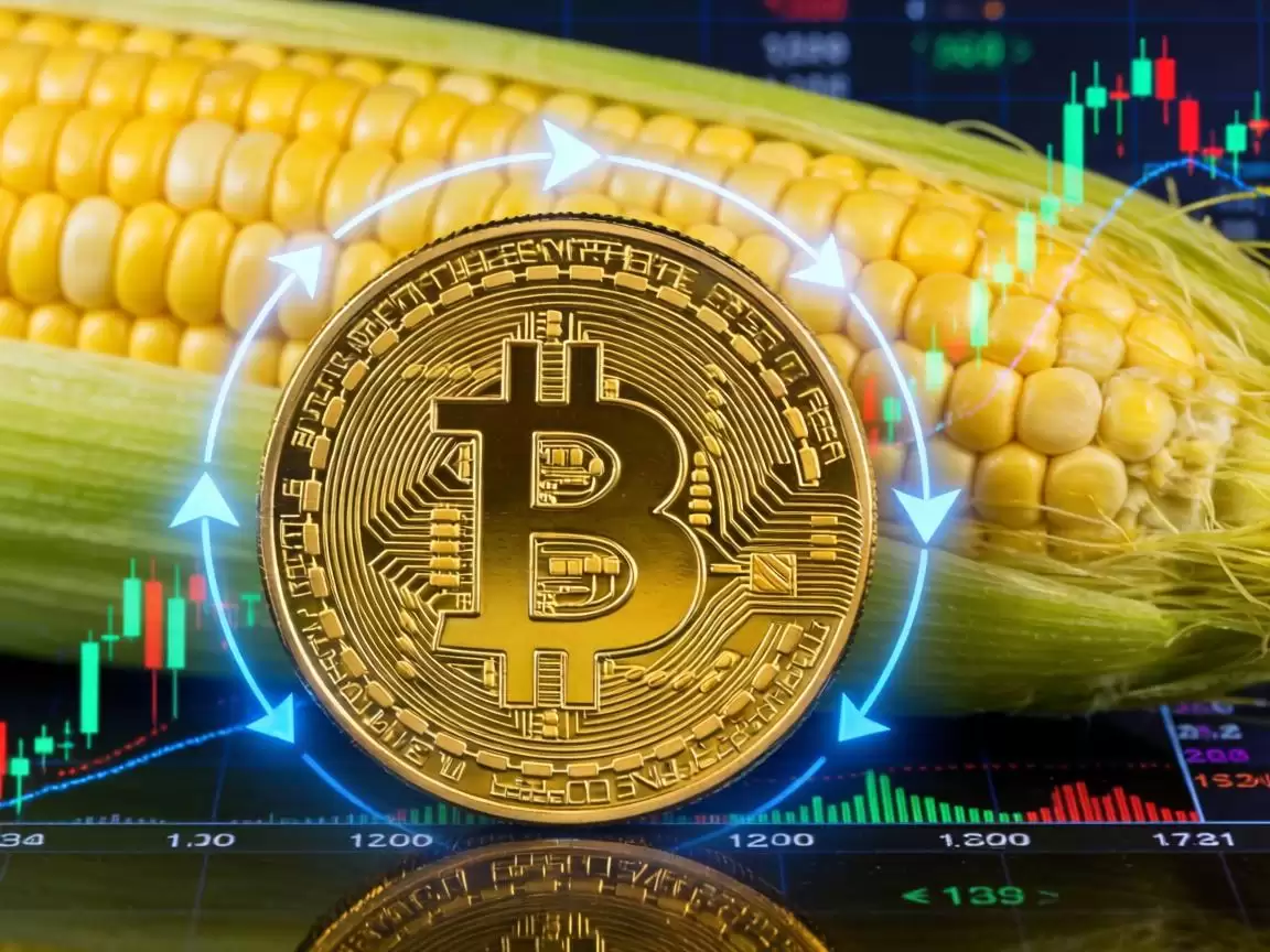 比特币与青玉米价格的异动关联