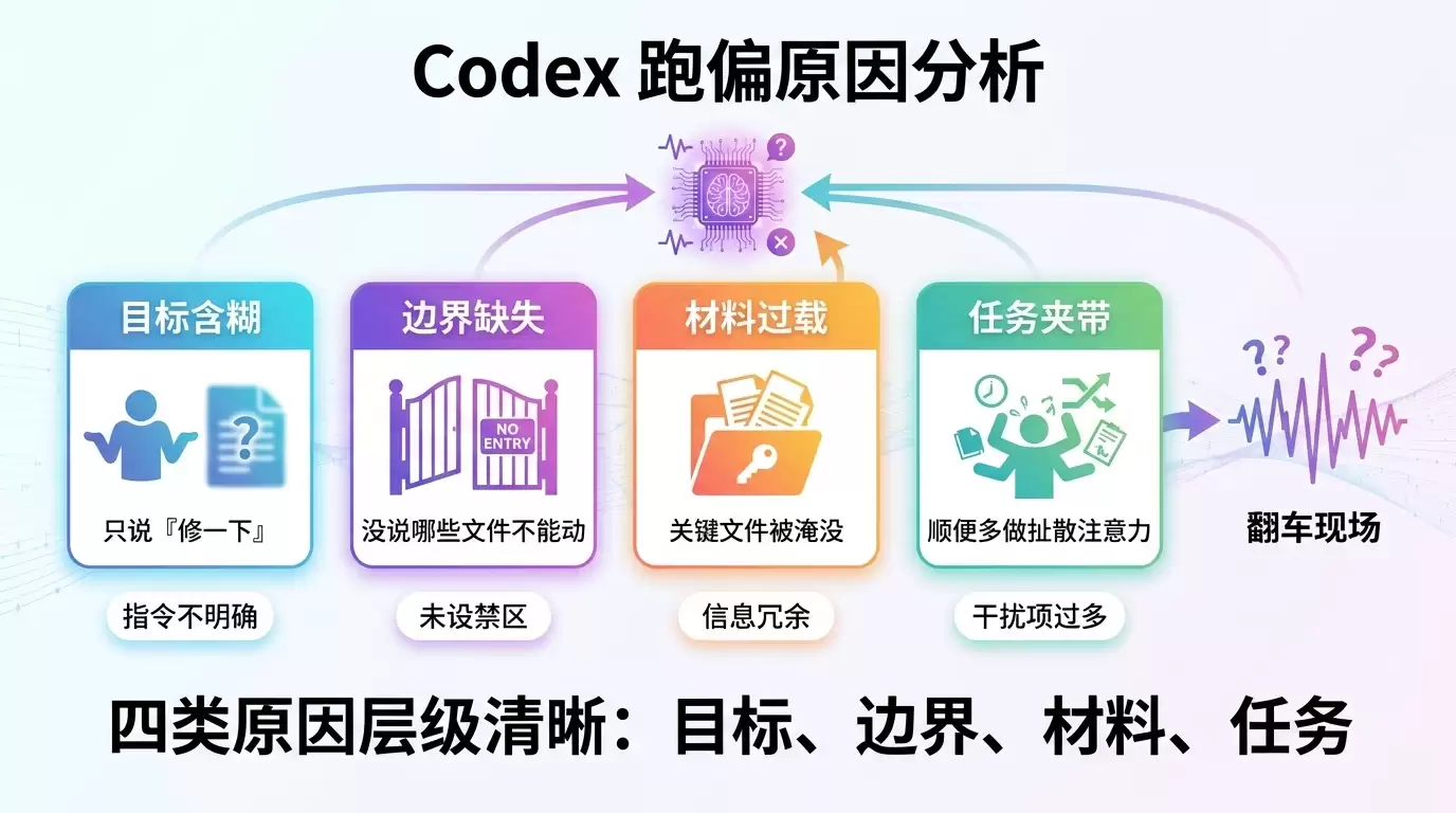 OpenAI Codex 上下文工程新手指南：从「AI 为什么干偏」倒推怎么喂信息