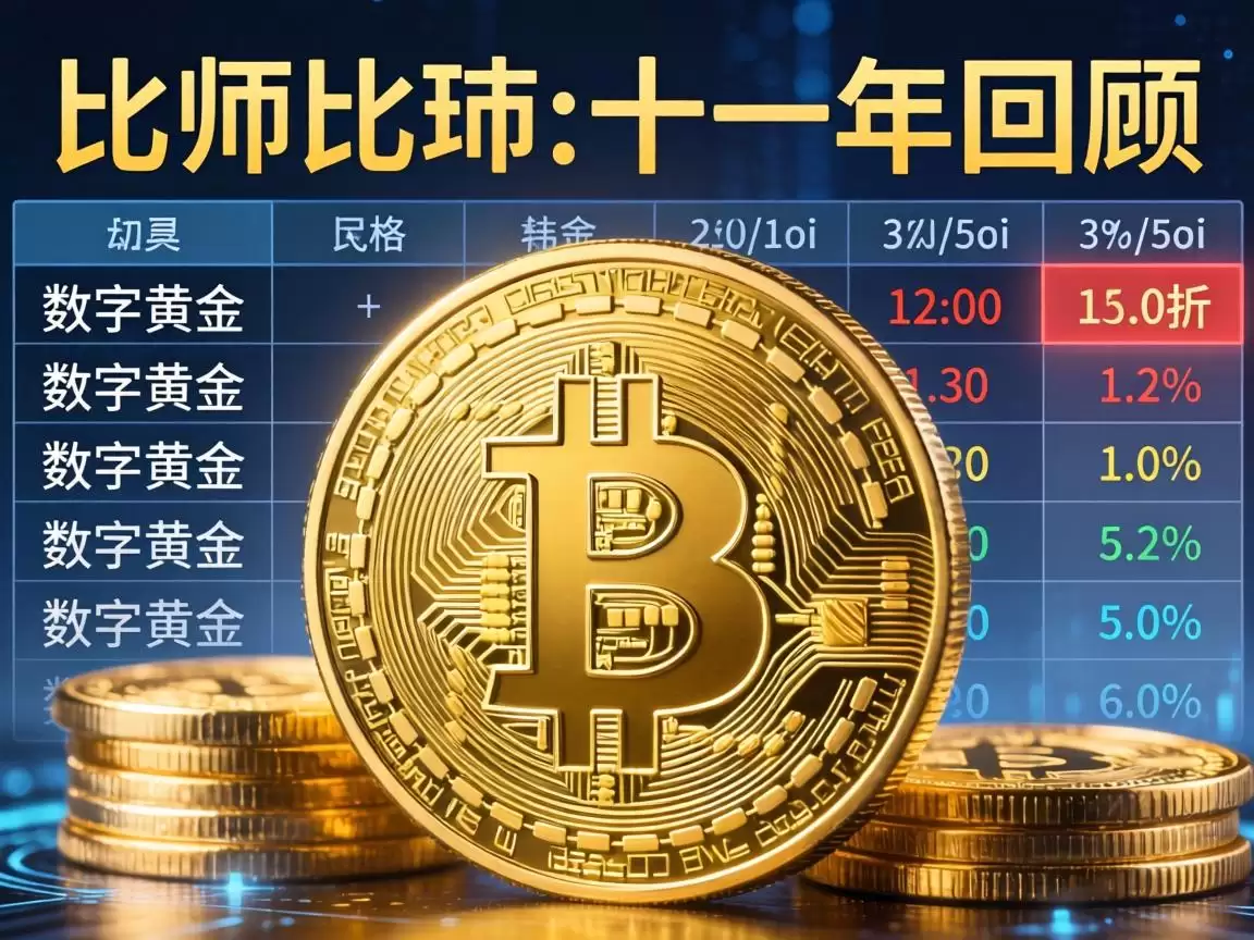比特币十一年前价格表回顾，数字黄金的崛起与挑战
