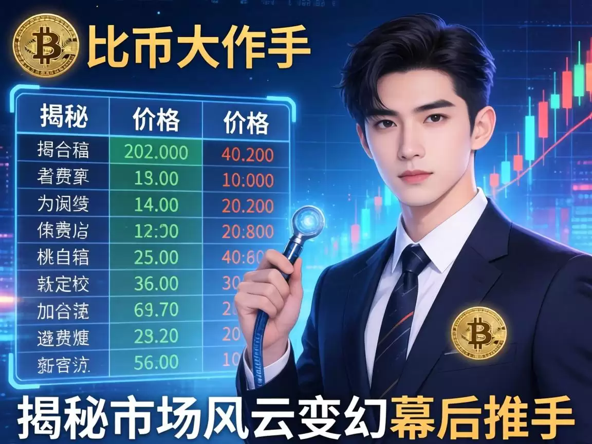 比特币大作手价格表，揭秘市场风云变幻的幕后推手
