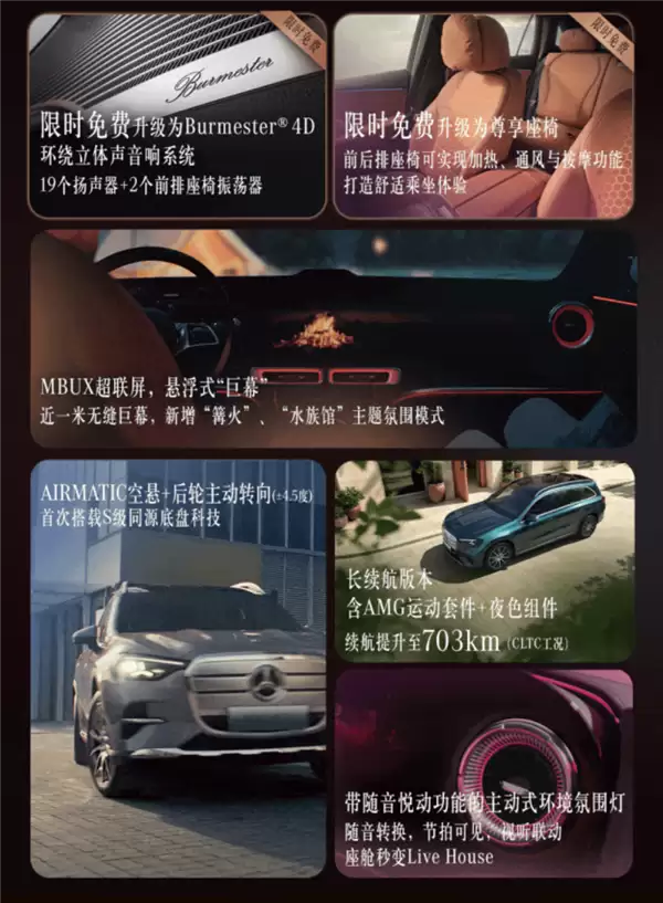 史上最大GLC登场 比燃油版便宜5万!全新奔驰GLC纯电版预售:34.9万起