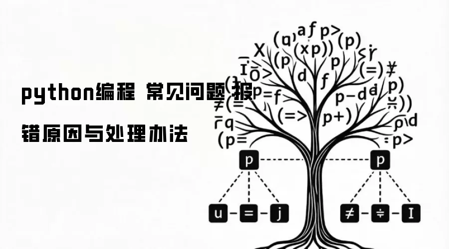 python编程 常见问题:报错原因与处理办法