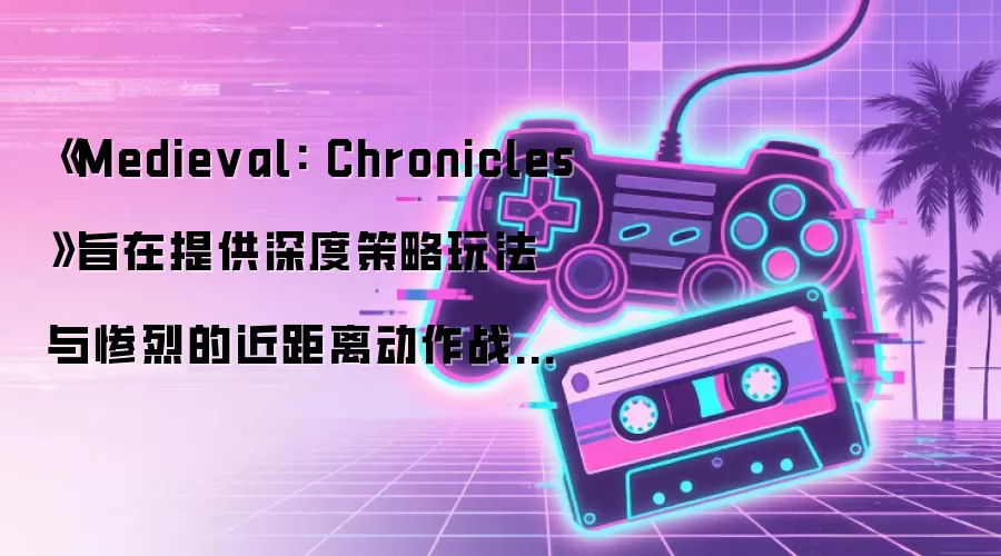 《Medieval: Chronicles》旨在提供深度策略玩法与惨烈的近距离动作战斗 IGN 前瞻