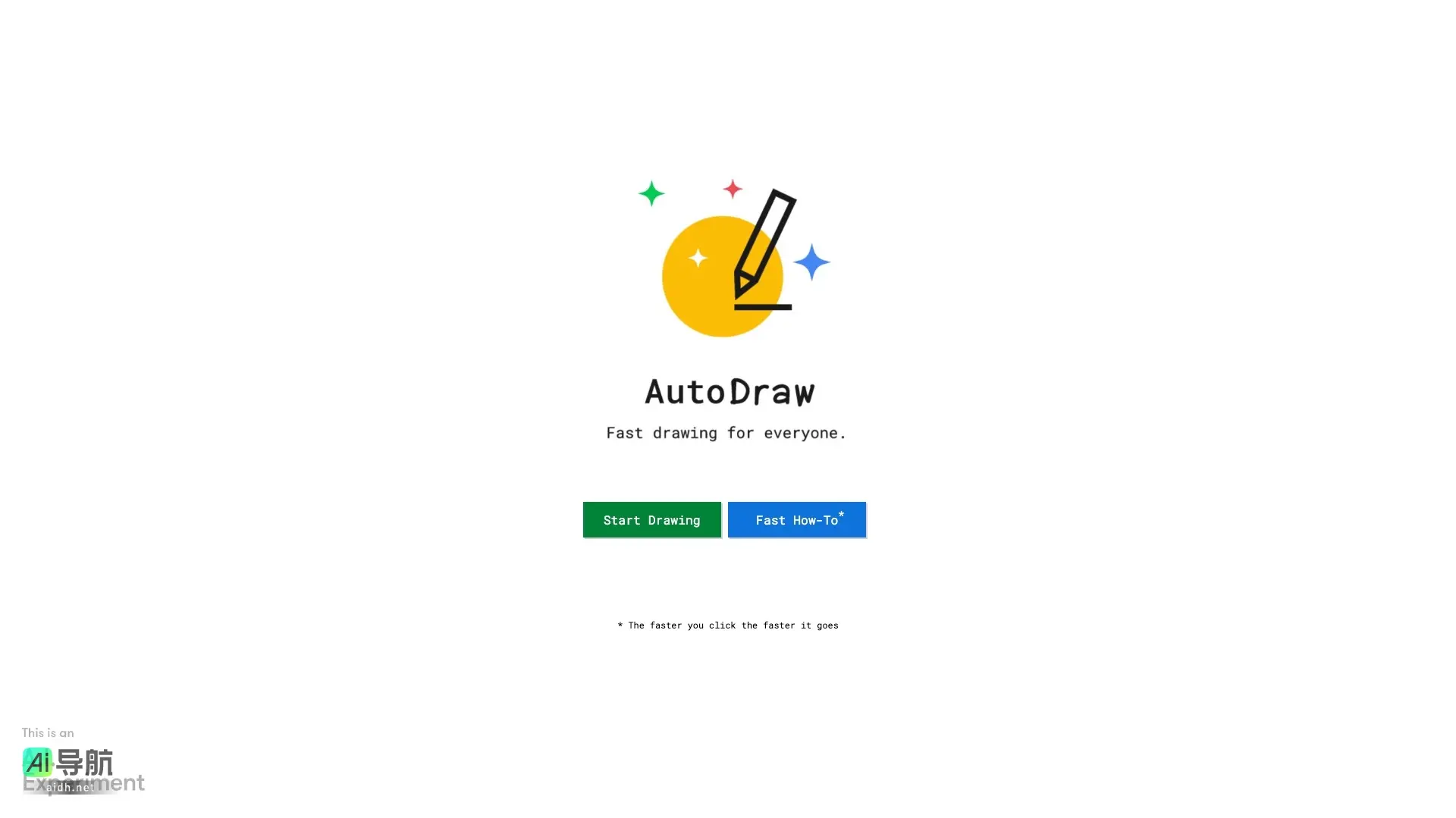 AutoDraw 是一个快速绘图工具，利用智能识别帮助用户轻松创作图形
