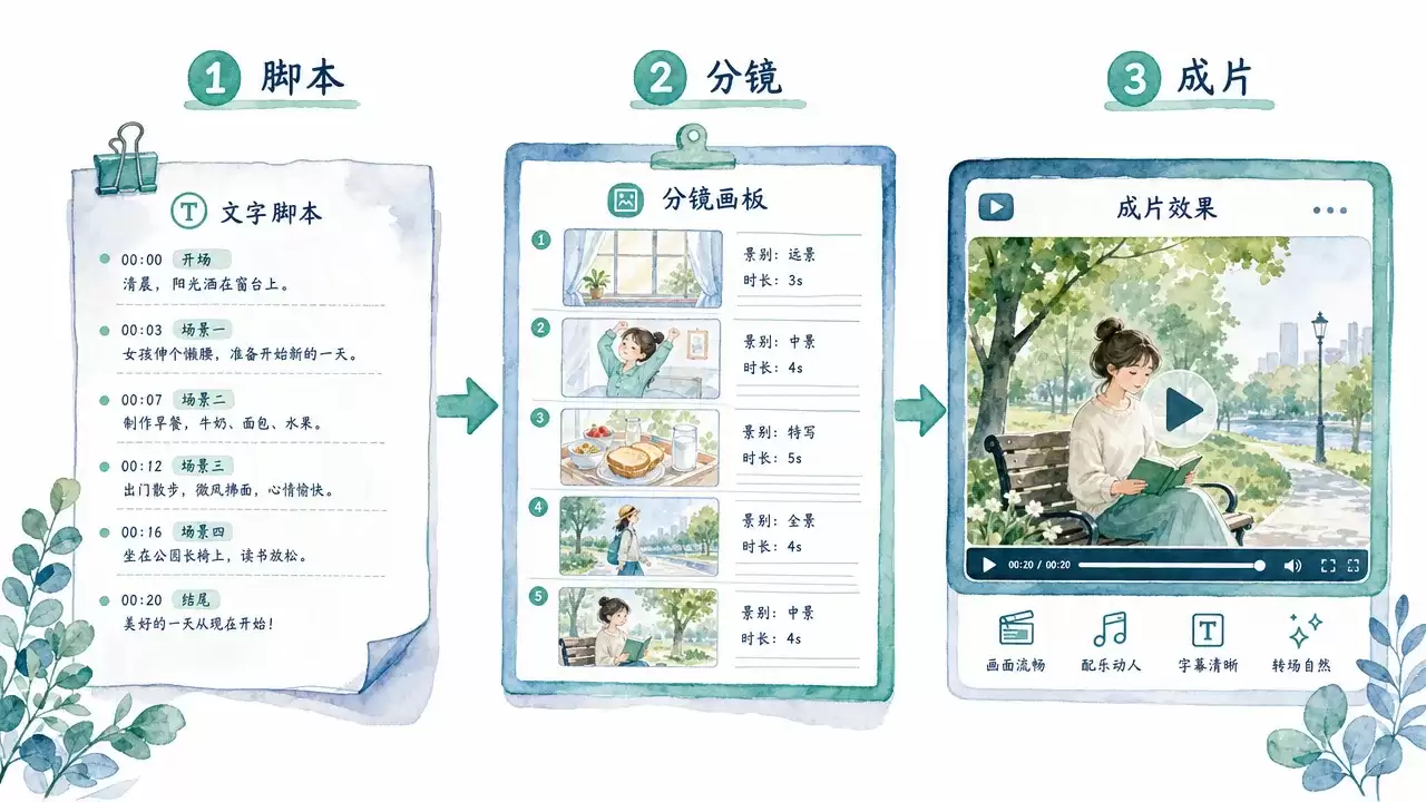 AI 图片与视频生成指南：从提示词到成片的完整工作流