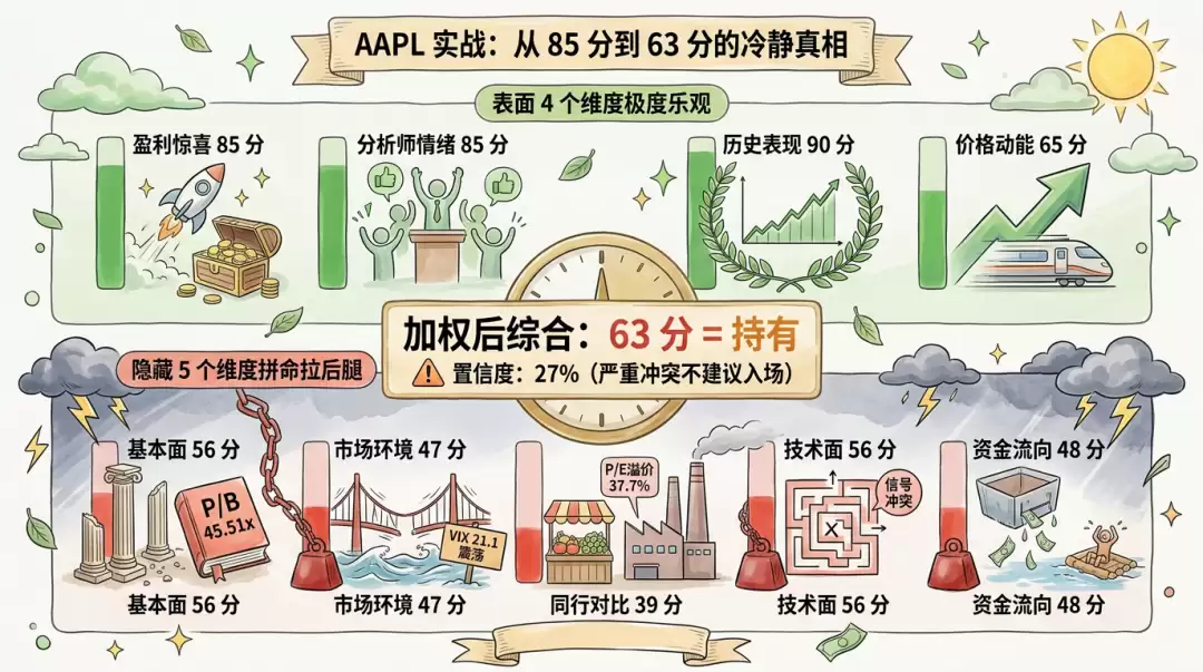 我用 AI 做了个股票分析 Skill:2 秒看穿一只股票
