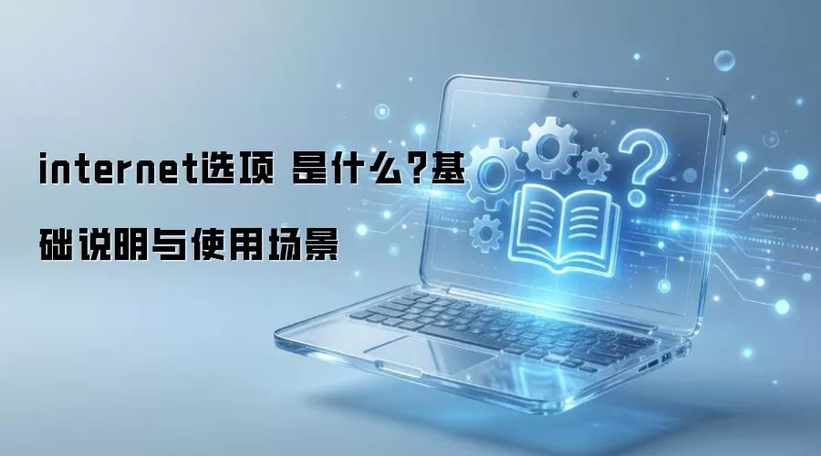 internet选项 是什么?基础说明与使用场景