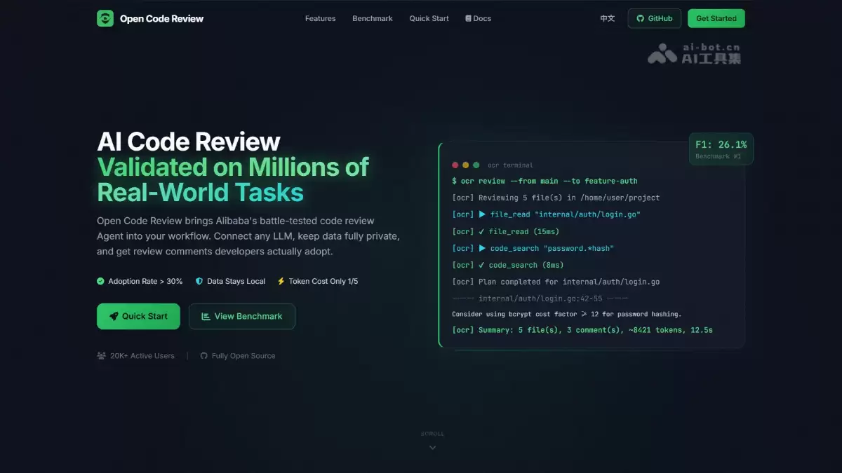 Open Code Review – 阿里开源的 AI 代码审查 CLI 工具