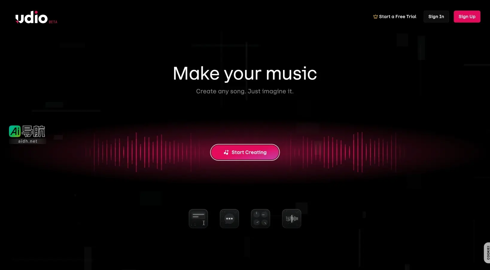 Udio 是一个让用户通过文字创作个性化音乐的平台,连接创作者与音乐爱好者